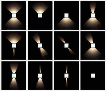 Светильник Elegant SPF-4220 АЛЮМИНИЙ ` D100*100/H100/2/LED/6W/4500K IP65 CUBE SPF02