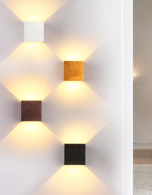 Светильник Elegant SPF-4220 АЛЮМИНИЙ ` D100*100/H100/2/LED/6W/4500K IP65 CUBE SPF02