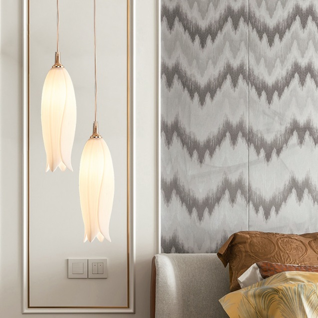 Светильник DZN-11589 ЗОЛОТО + БЕЛАЯ КЕРАМИКА ` D80/H200+1500/1/G9/10W ARGANA 24-07 VST