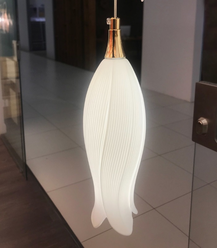 Светильник DZN-11589 ЗОЛОТО + БЕЛАЯ КЕРАМИКА ` D80/H200+1500/1/G9/10W ARGANA 24-07 VST