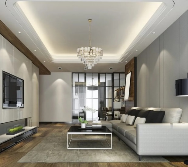 Светильник подвесной SAPFIR SPF-8807 ЗОЛОТО ` D500/H1200/6/E14/40W PLEI 22-12