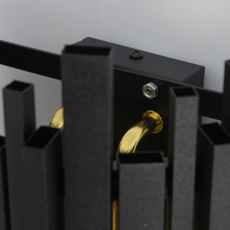 Светильник SPF-4288 ЧЕРНЫЙ + ЗОЛОТО ` D540/H270/2/E14/60W 21-11