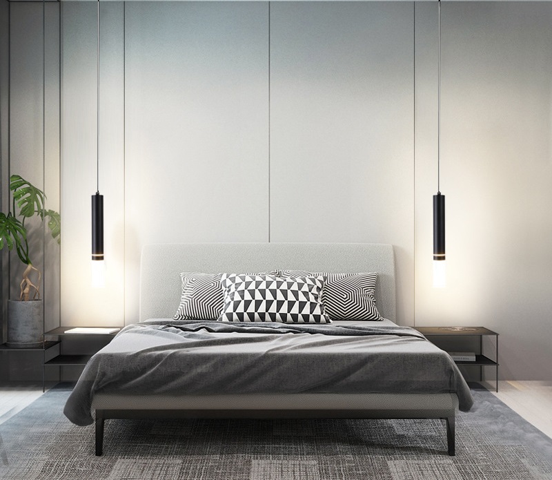 Cветильник подвесной SPF-4329 BLACK/ЧЕРНЫЙ ` D55/H400/1/GU10/50W OVER 23-06 (1/25)