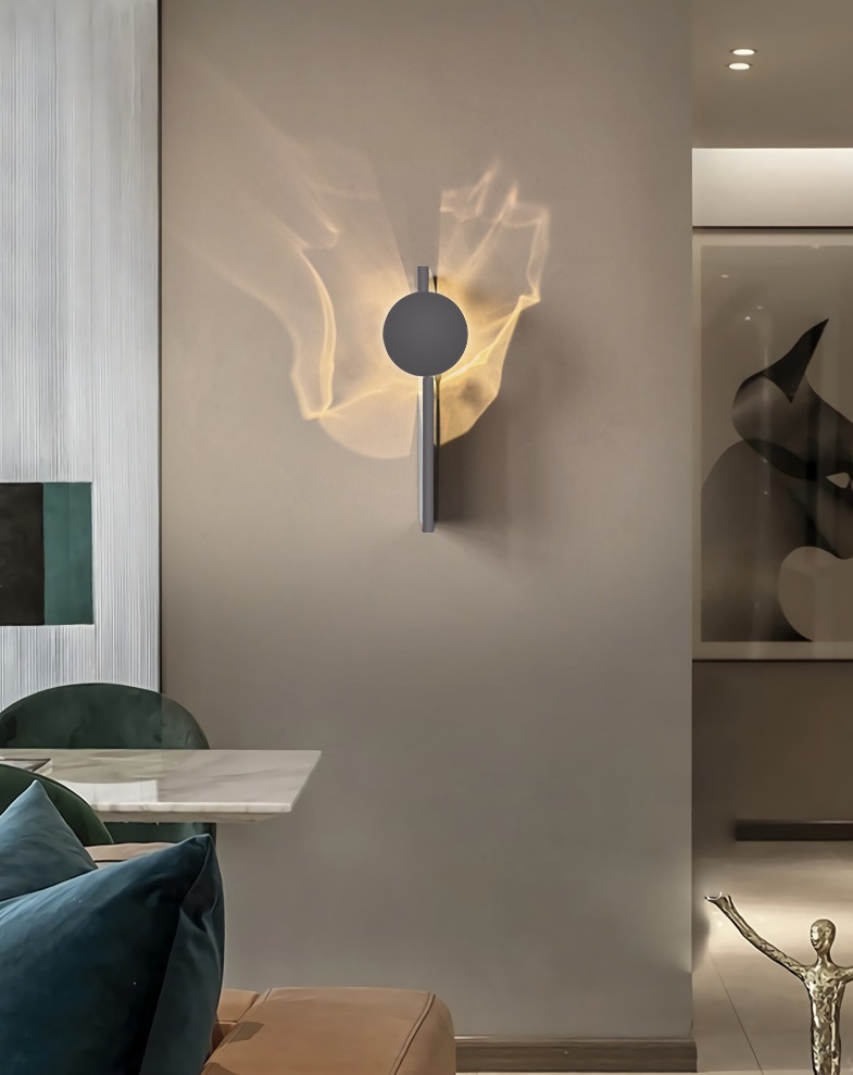 Светильник DZN-50704 РОМ / ЧЕРНЫЙ ` D300*105/H80/1/LED/3W/4500K FRIPPE 25-10