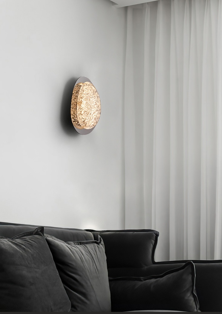 Светильник DZN-11727 РОМ + ПРОЗРАЧНЫЙ ` D245/H330/1/LED/8W/4500K EVIAN LONG