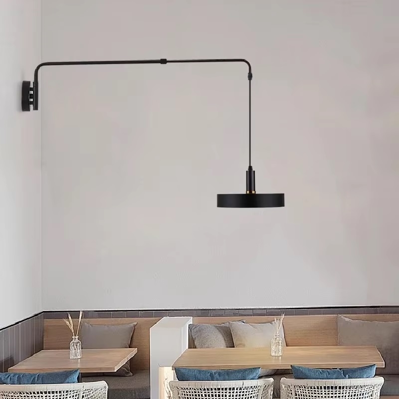 Светильник DZN-5569 ЧЕРНЫЙ ` D300/H750-1300/1/E27/40W 24-11