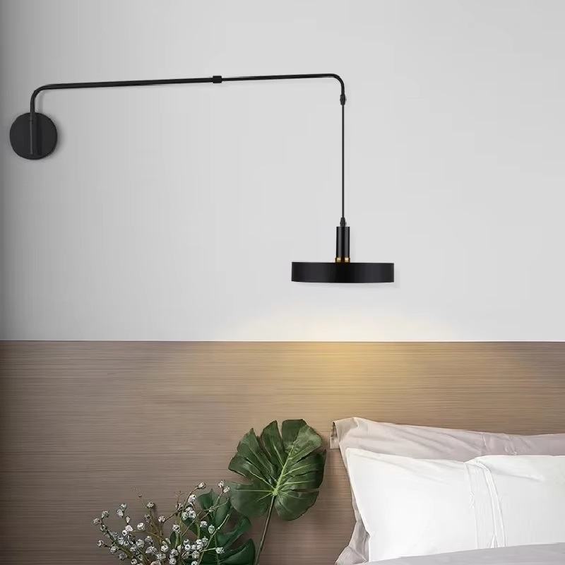 Светильник DZN-5569 ЧЕРНЫЙ ` D300/H750-1300/1/E27/40W 24-11