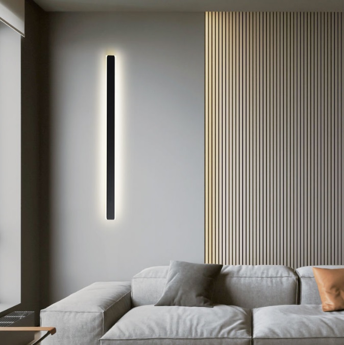 Светильник SPF-4396 BLACK/ЧЕРНЫЙ ` D1200*60/H40/2/LED/28W/5000-5500К LINER BLACK SPF22-05