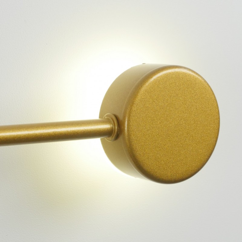 Светильник настенный ElegantLight DZN-4427 ЗОЛОТО ` D380*420/H100/1/LED/8W/4500K Dots 22-12