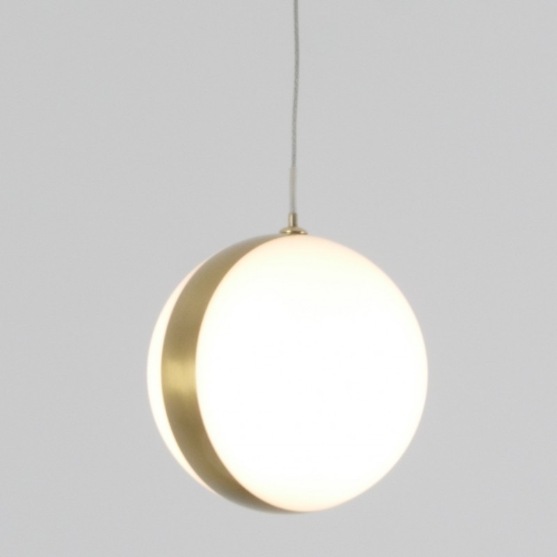 Светильник SPFD-4445 БРОНЗА D120/H1500/1/G9/10W/4000K GLOBAL прозрачный провод