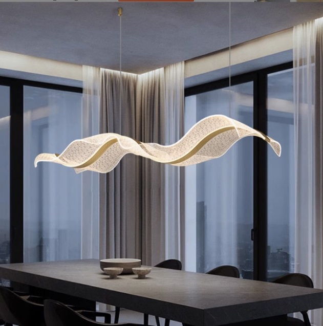 Светильник подвесной ElegantLight DZN-4500 ЗОЛОТАЯ БРОНЗА ` D1000*300/H1000/1/LED/40-60W звёздноеVST