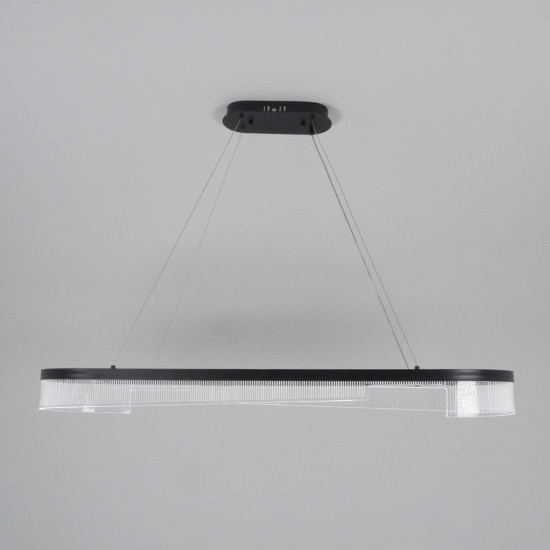 Светильник ElegantLight DZN-4513 ЧЕРНЫЙ ` D1000*300/H1500/1/LED/120W 2.4G ZEBRA 23-12