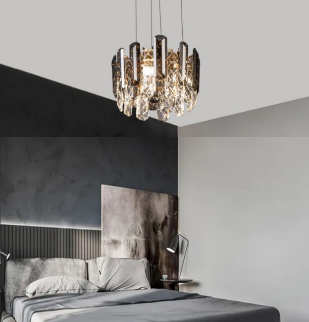 Светильник ACRIL SPF-9078 CHROME / РОМ ` D400/H200/5/E14/40W BALLET2 SPF22-05 (1)