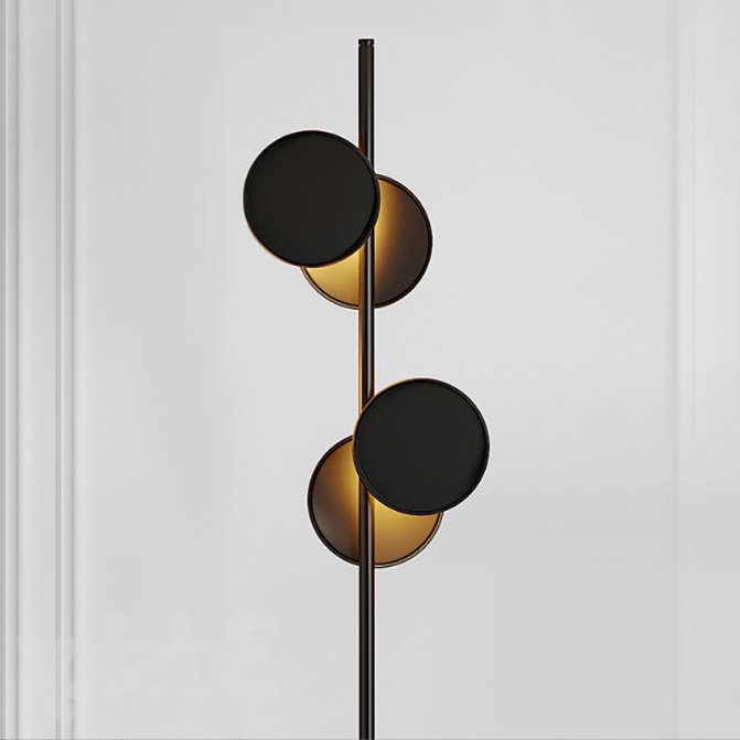 Светильник DZN-40600 ЧЕРНЫЙ + ЗОЛОТО ` D290/H1600/4/G9/40W BINO