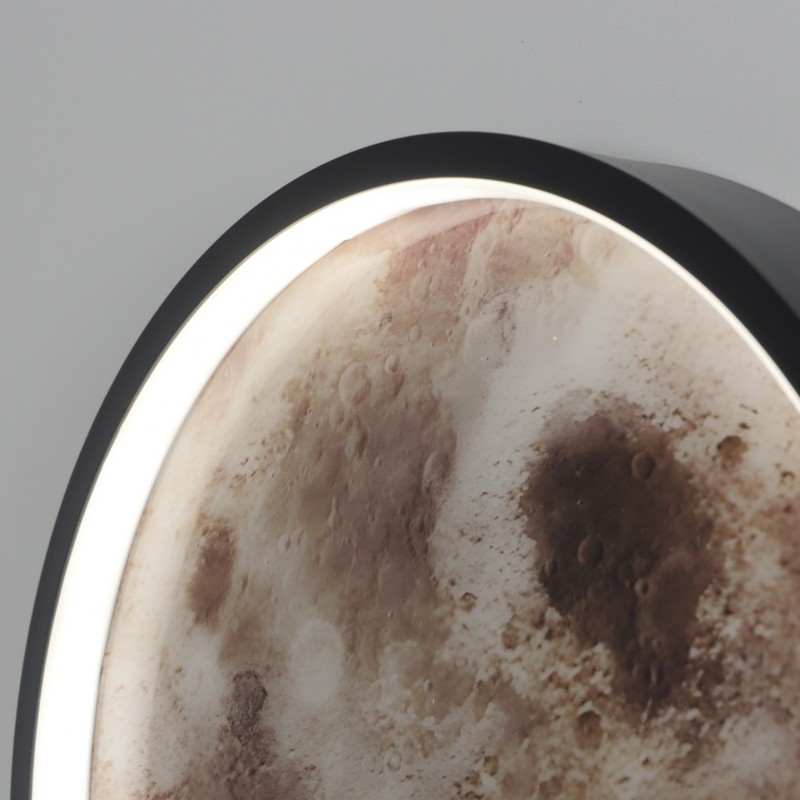 Светильник DZN-15823 ЧЕРНЫЙ ` D300/H40/1/LED/15W/4500K COSMOS-MOON 24-03