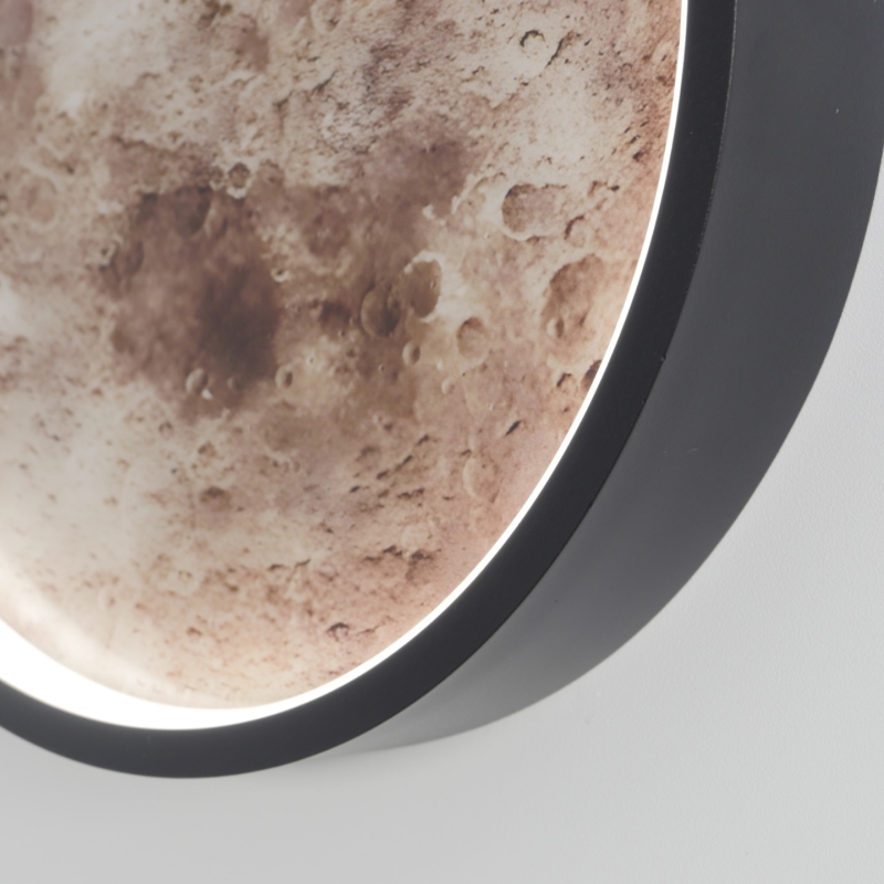 Светильник DZN-15823 ЧЕРНЫЙ ` D300/H40/1/LED/15W/4500K COSMOS-MOON 24-03