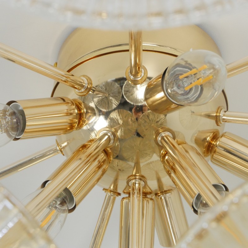 Светильник потолочный ElegantLight DZN-9137 GOLD / ЗОЛОТО ` D650/H360/8/E14/40W DAISY 22-10 (1)