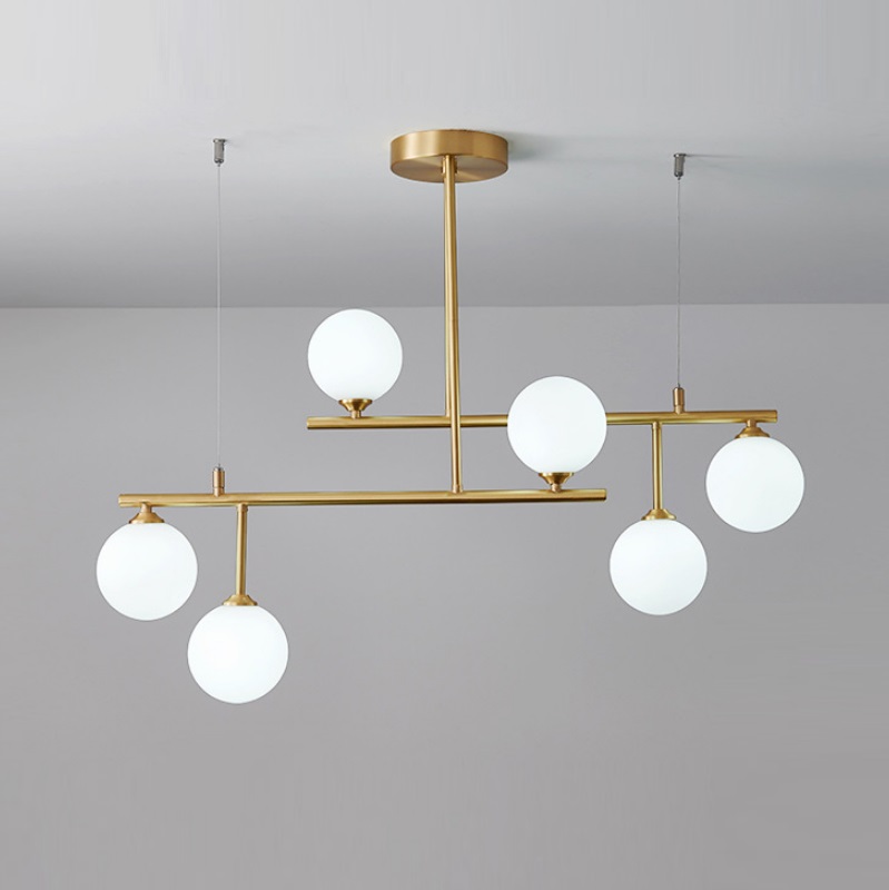 Светильник потолочный ElegantLight DZN-9139 БРОНЗА ` D1000*400/H600/6/G9/40W 22-12