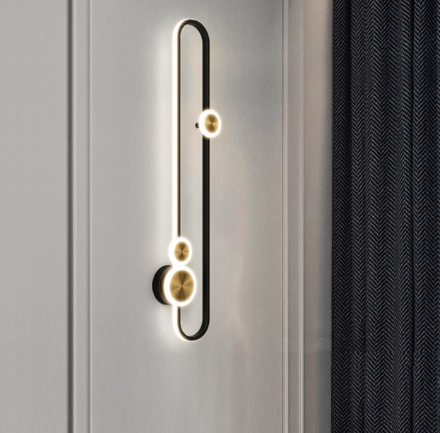 Светильник DZN-4645 ЧЕРНЫЙ+БРОНЗА ` D600/H170/1/LED/10W/4500K ELLIPSIS 25-07