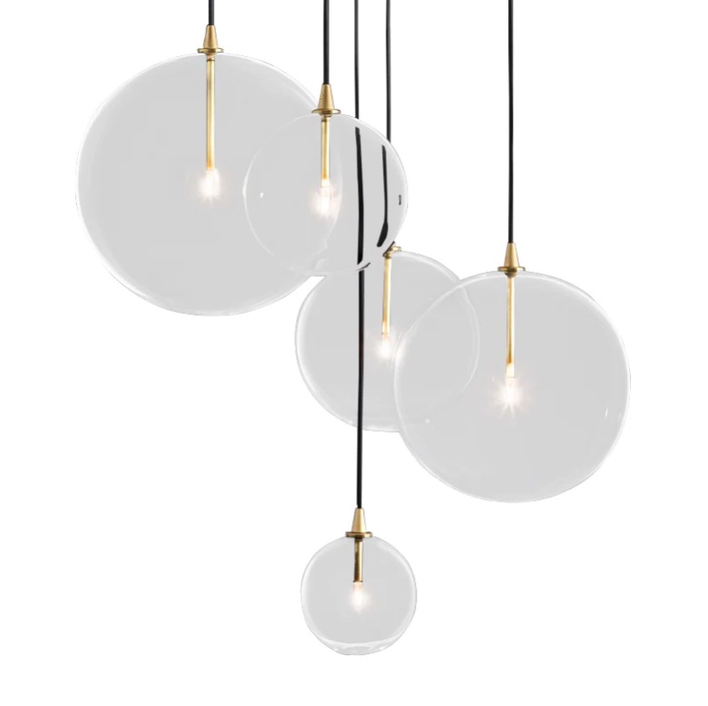 Светильник DZN-41305 БРОНЗА ` D625/H2000/5/G4/20W DIVER