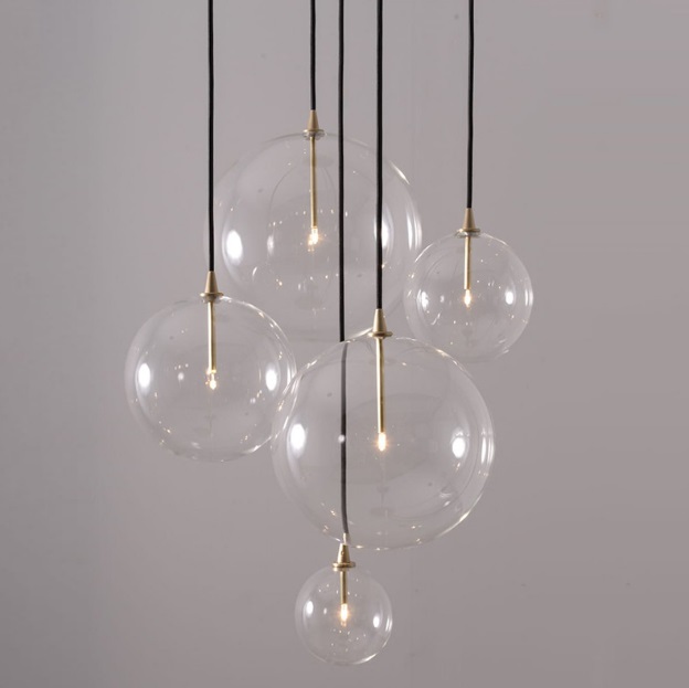 Светильник DZN-41305 БРОНЗА ` D625/H2000/5/G4/20W DIVER