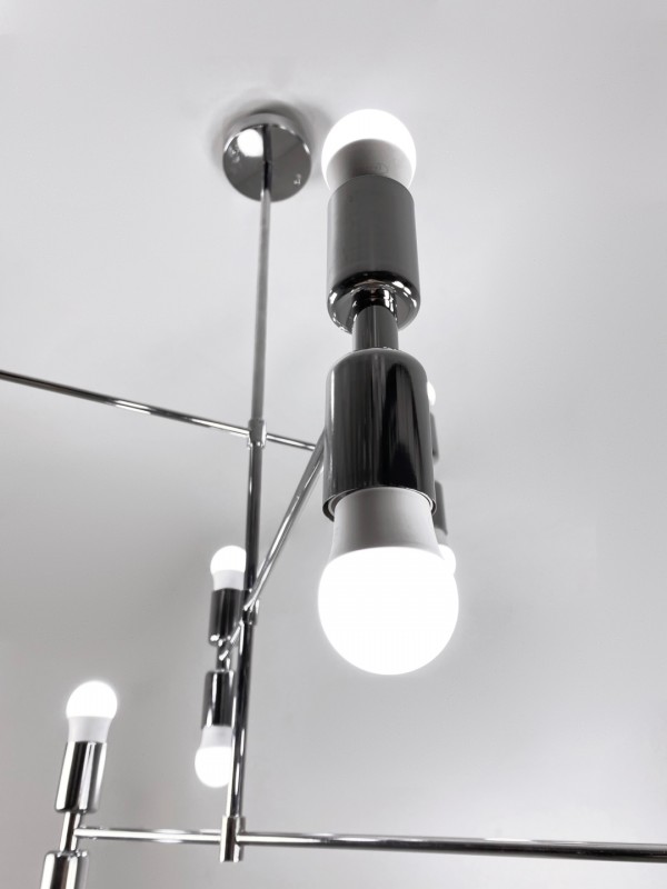 Светильник SPFD CP.15976 CHROME/РОМ ` D650/H850/12/E27/60W JENSEN (без ламп)