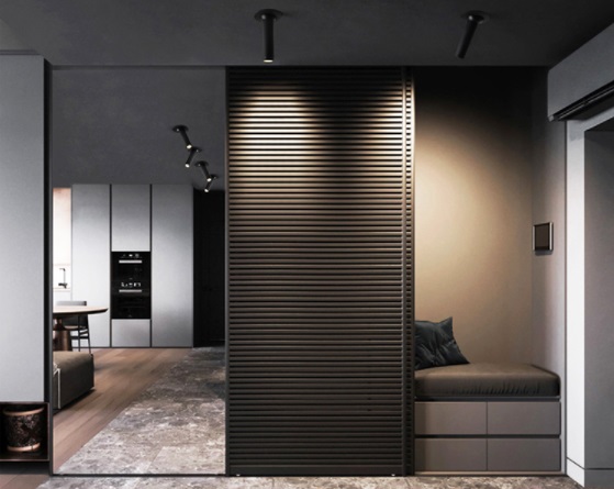 Светильник точечный SPF-15997 BLACK/ЧЕРНЫЙ ` D65/H230/1/LED/7W/4500K ASP SPF13-1