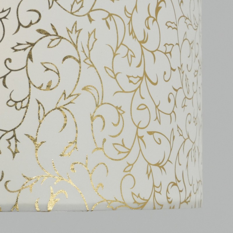 Светильник SPFD-4697 БЕЛЫЙ+ЗОЛОТО D300/H1200/1/E27/60W CRECK