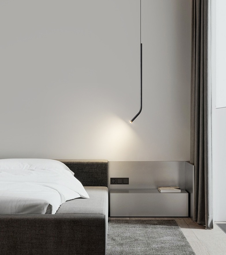 Светильник DZN-11051 ЧЕРНЫЙ ` D20*840/H1200/1/LED/3W/4000K AIACOMBO