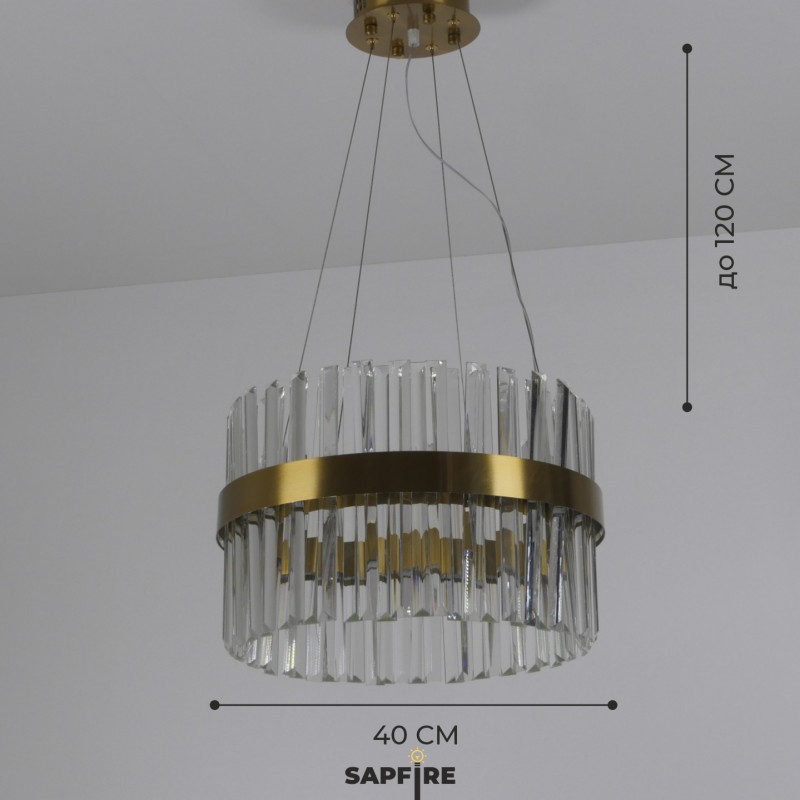 Светильник MD.6022 BRASS/ЛАТУНЬ ` D400/H1200/1/LED/...W 4500K ASK2 DZN22-05