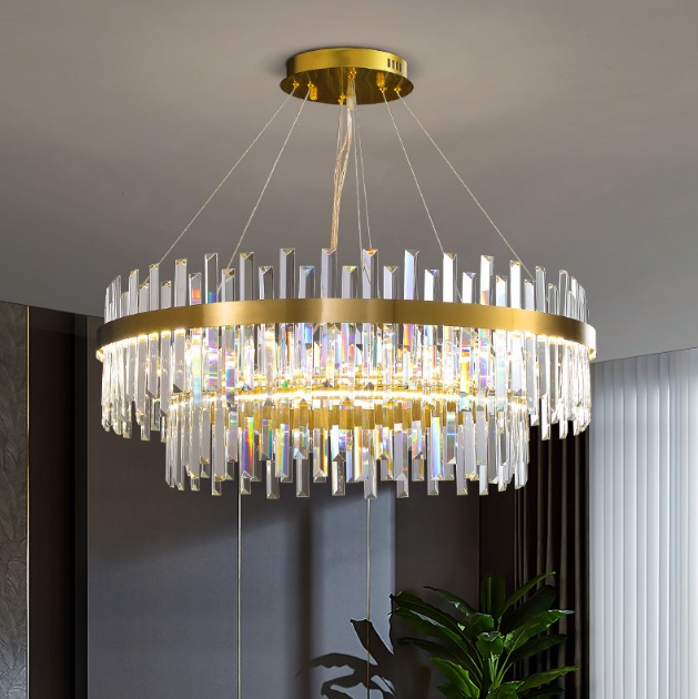 Светильник MD.6024 BRASS/ЛАТУНЬ ` D400+600/H1200/1/LED/...W 4500K ASK2 DZN22-05