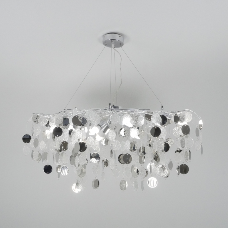 Светильник подвесной SPFD-9298 РОМ D600*450/H1200/7/E14/40W без ламп VALDAORA