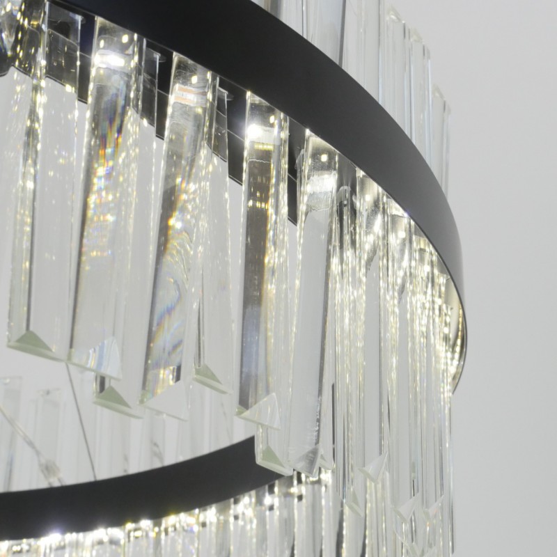 Светильник подвесной ElegantLight DZN-8182 BLACK/ЧЕРНЫЙ ` D800мм ASK2