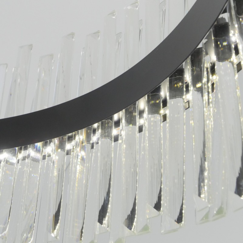 Светильник подвесной ElegantLight DZN-8182 BLACK/ЧЕРНЫЙ ` D800мм ASK2