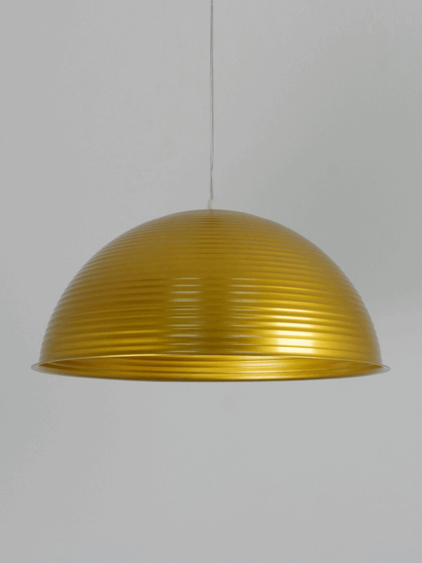 Светильник подвесной SPF-6121 ЗОЛОТО+ЗОЛОТО ` D500/H1250/1/E27/40W без ламп, прозрачный провод SPFD