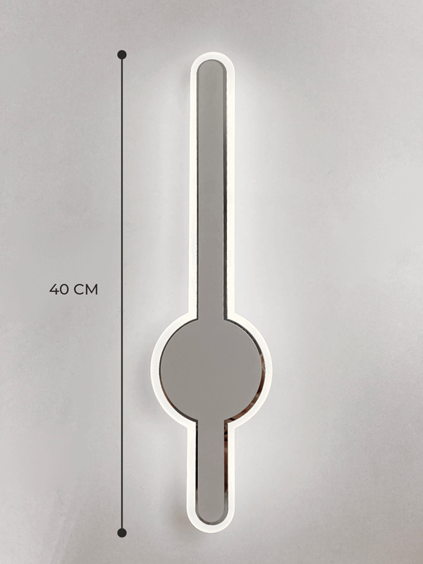 Светильник настенный САПФИР SPF-4797 Белый + ром ` 400мм 1/LED/2*24W BART 22-07 (1 из 10шт в кор