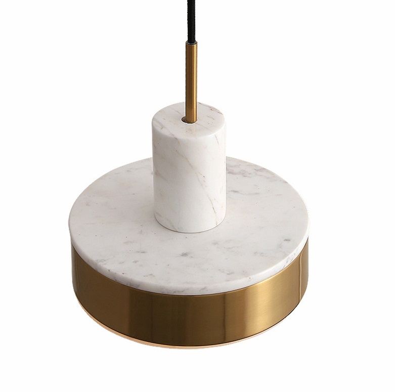 Светильник DZN1-4-95 ЗОЛОТО + МРАМОР ` D200/H230/1/LED/7W/4500K