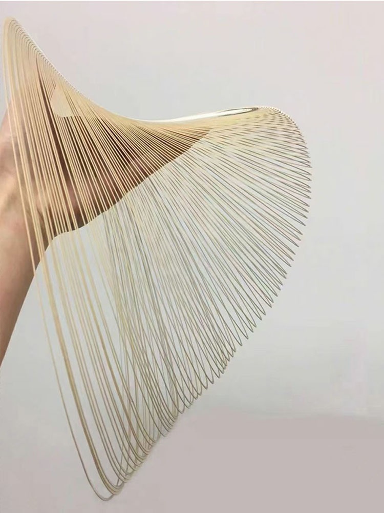 Светильник DZN-34220 КОРИЧНЕВЫЙ ` D400/H600/1/LED/10W/4000K FOSSIL цвет древесин 24-08 ZSUZSANNA