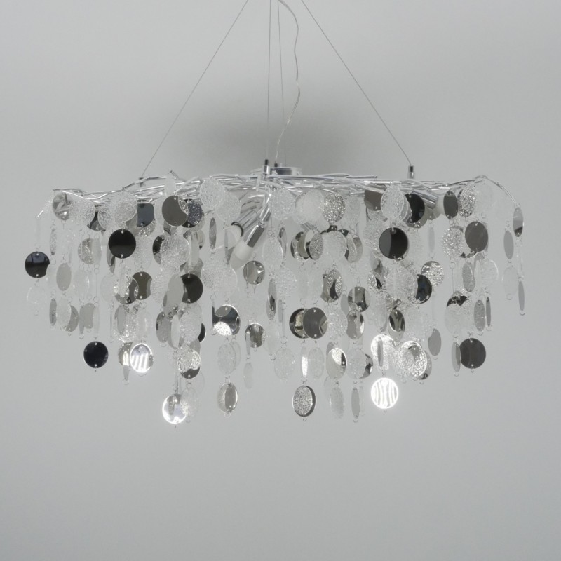 Светильник подвесной SAPFIR SPFD-6132 РОМ ` D1000*500/H1200/9/E14/10W без ламп VALDAORA