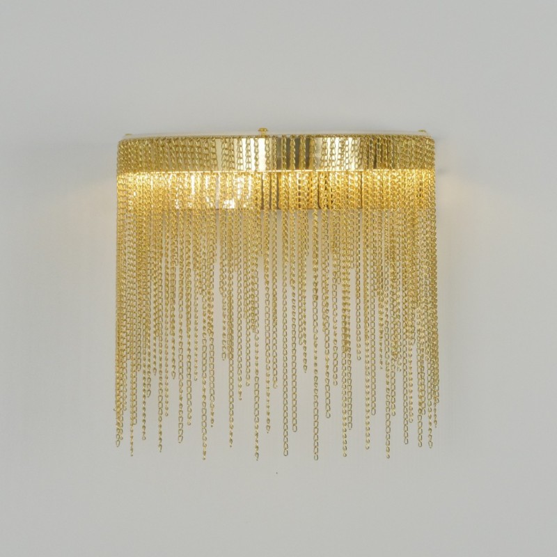 Светильник настенный SAPFIR SPF-4860 ЗОЛОТО ` D300/H270/1/LED/5W/4500K COVER 24-12