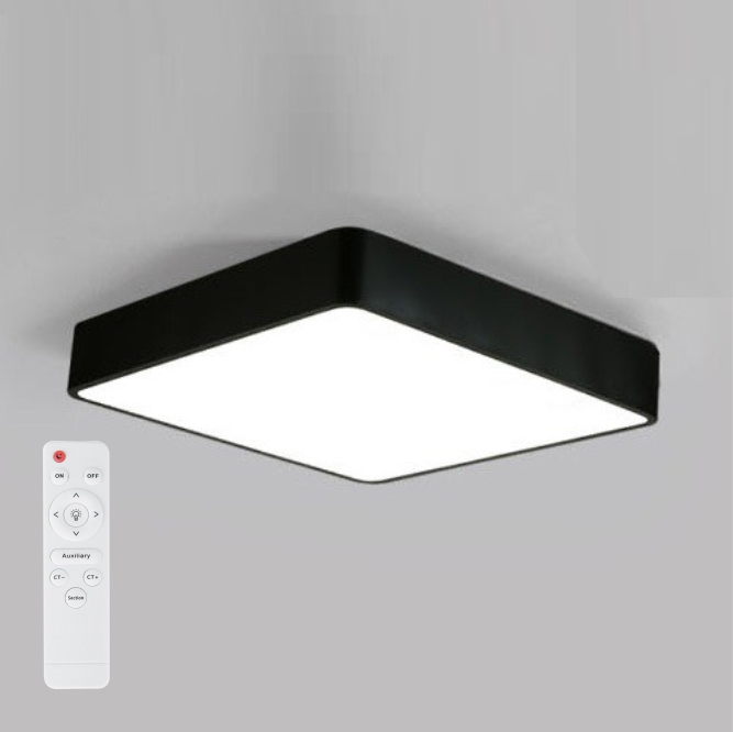 Светильник потолочный SAPFIR SPF-9446 ЧЕРНЫЙ ` D500/H50/1/LED/40W 2.4G COSMOPOLITAN SPFD