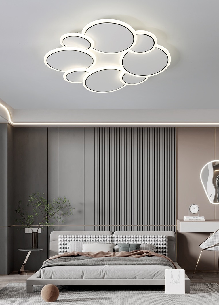 Светильник потолочный SAPFIR SPF-9462 WHITE/БЕЛЫЙ ` D500/H60/1LED/60W 2.4G DISCUS 24-12