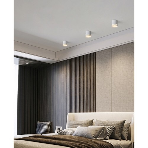 Светильник SPF-6250 БЕЛЫЙ ` D80/H80/1/G53/12W без лампы металлический корпус FERRUM 25-01 (1/50)