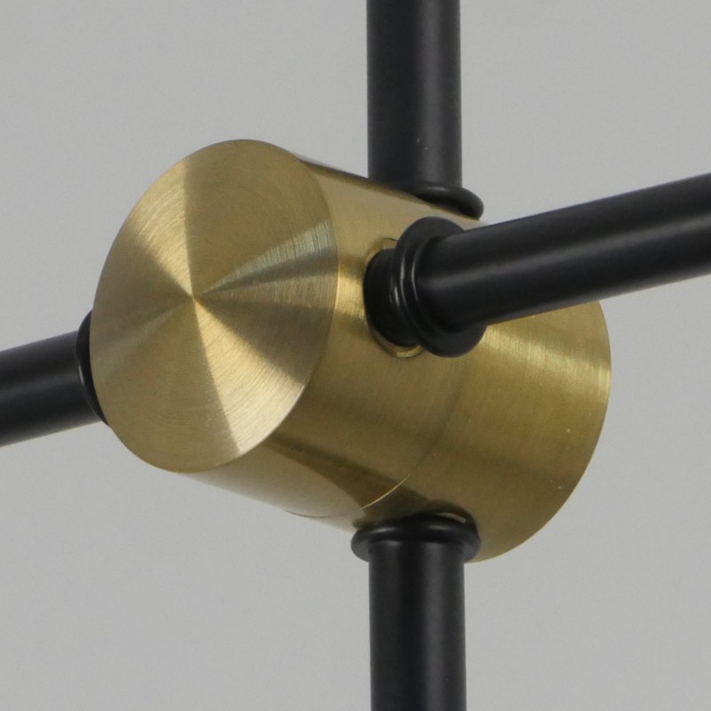 Светильник потолочный SAPFIR SPF-9490 ЧЕРНЫЙ/БРОНЗА ` D700/H550/5/G9/28W/ без ламп Annet