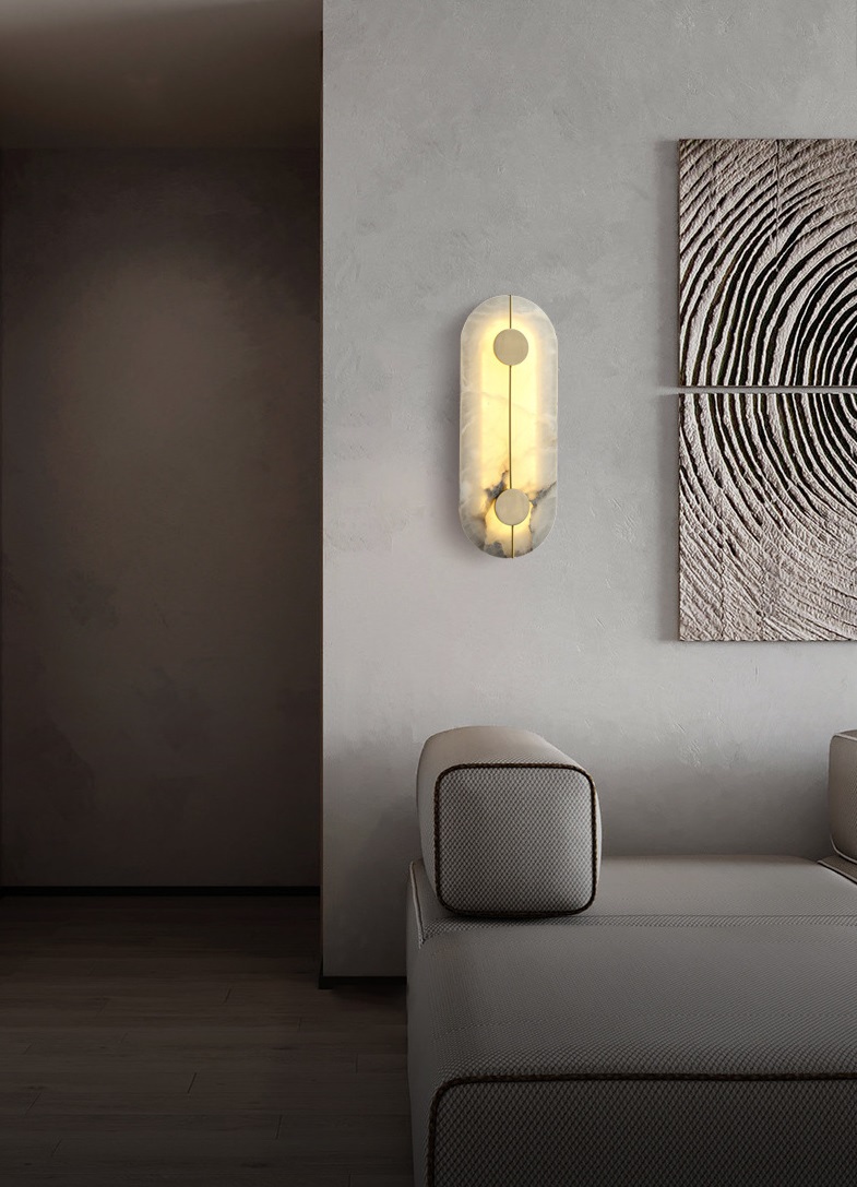 Светильник DZN-36252 БЕЛЫЙ/МРАМОР ` D420*165/H100/1/LED/16W/4500K PHEBE 23-12