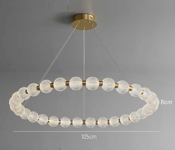 Светильник DZN-34198 БРОНЗА ` D1050*80/H1200/1/LED/156W/3000-6500K N-LACE