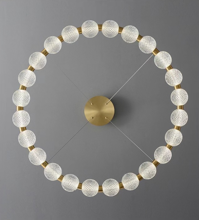 Светильник DZN-34198 БРОНЗА ` D1050*80/H1200/1/LED/156W/3000-6500K N-LACE