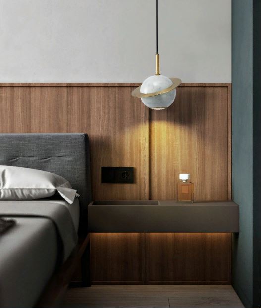 Светильник DZN-34198 БРОНЗА ` D1050*80/H1200/1/LED/156W/3000-6500K N-LACE