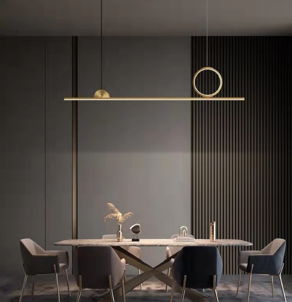 Светильник DZN-54308 ЛАТУНЬ ` D1200/H225+1200/2/LED/.W/4500K