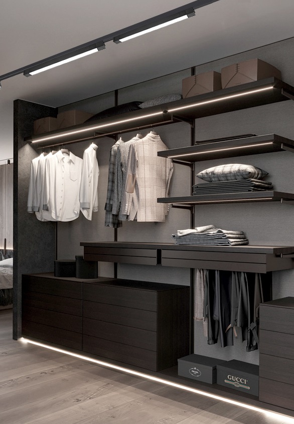 Светильник трековый SAPFIRE SPF-9641 ЧЕРНЫЙ ` 1/LED/30W/4500K 475*35*32mm неповоротный CASPER 26-01